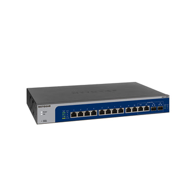 Netgear XS512EM 12-Port 10G-Gigabit/Multi-Gigabit Ethernet Switch with 2 SFP+ Combo Ports