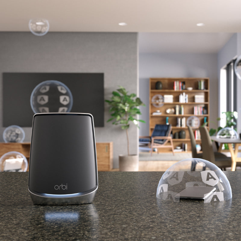 NETGEAR Orbi RBS860B AX6000 Tri-Band Add-On WiFi 6 Mesh Satellite