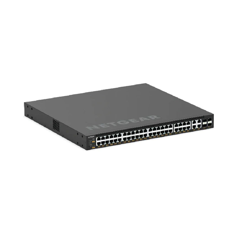 NETGEAR M4350-44M4X4V Fully Managed Switch (MSM4352) 44x2.5G, 4x10G/Multi-gig PoE++ 4xSFP28 25G