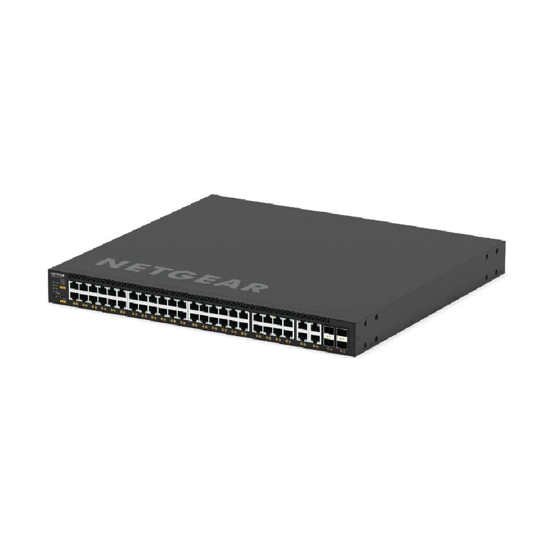 NETGEAR M4350-44M4X4V Fully Managed Switch (MSM4352) 44x2.5G, 4x10G/Multi-gig PoE++ 4xSFP28 25G