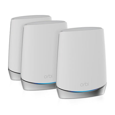 NETGEAR Orbi RBK753 High-Performance Tri-Band Mesh WiFi 6 System - AX4200 (1 Router + 2 Satellites)