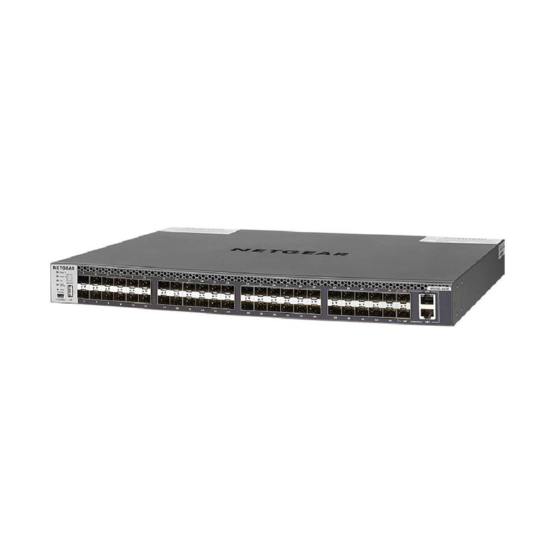 Netgear 48-Port Fully Managed Switch M4300-48XF — 48x10G SFP+ Stackable, ProSAFE Lifetime Protection (XSM4348FS)