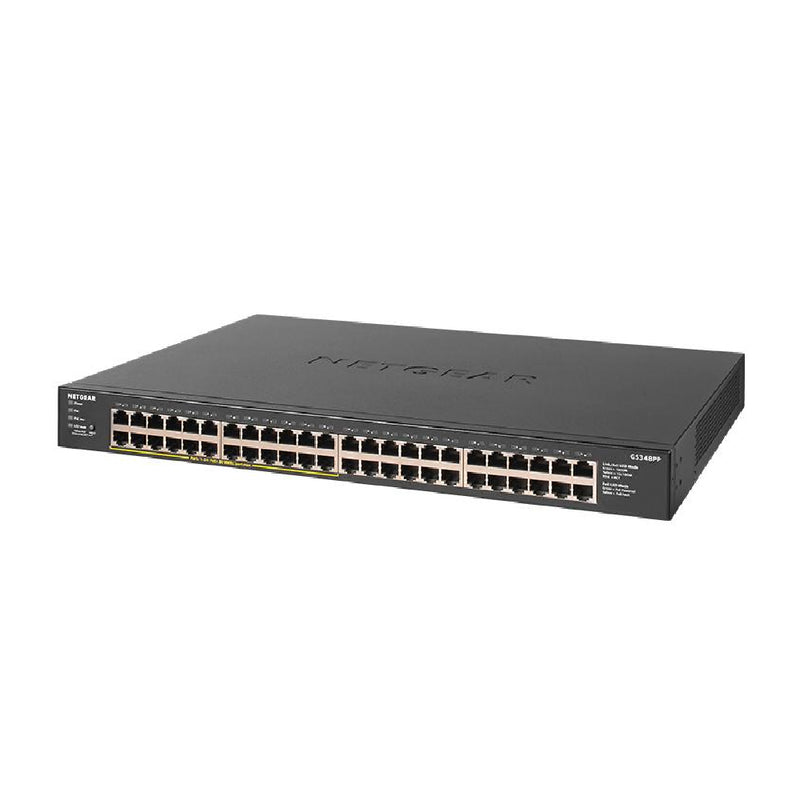 NETGEAR GS348PP 48-Port Gigabit Ethernet Unmanaged PoE+ Switch