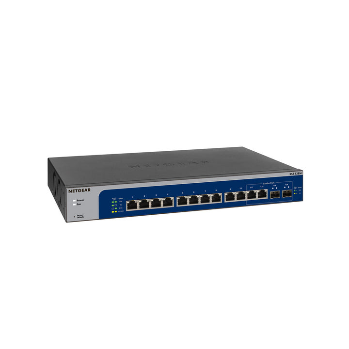 USED NETGEAR XS512EM 12ポートスイッチ 10G Netgear XS512EM 12-Port 10G-Gigabit/Multi-Gigabit Ethernet Switch