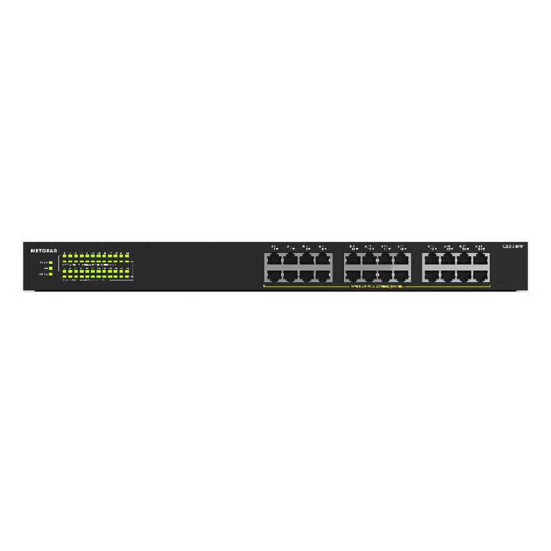 Netgear 24-Port Gigabit Ethernet High-Power Unmanaged Switch with 24-Ports PoE+ (380W)