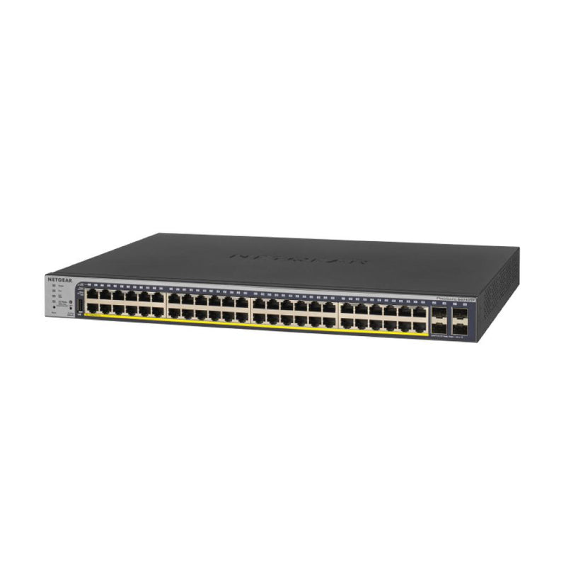 Gs752ts NETGEAR GS752TPv2 52-Port Gigabit Ethernet Smart Managed Pro PoE Switc ...