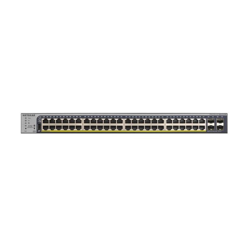 Gs752ts NETGEAR GS752TPv2 52-Port Gigabit Ethernet Smart Managed Pro PoE Switc ...