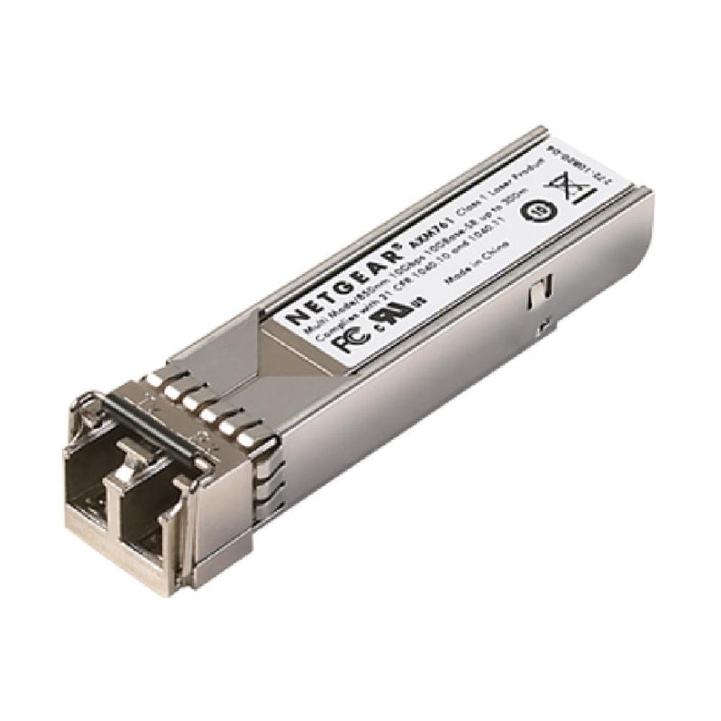 NETGEAR ProSafe™ 10 Gigabit Ethernet Short Range MM SFP+ LC GBIC, up to 550meters  (Works with S3300/M4200/M4300)