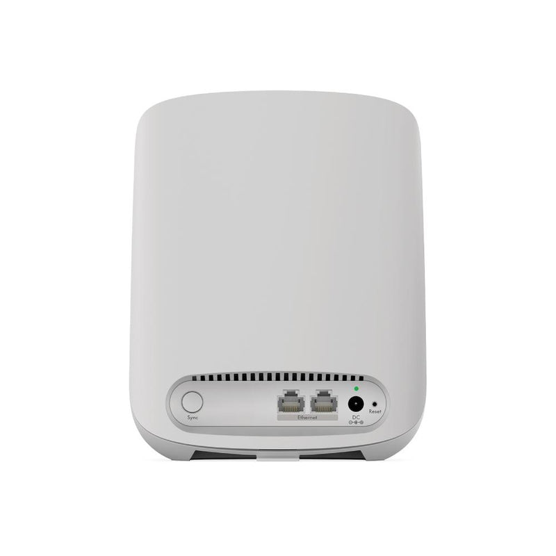 NETGEAR RBK352 Orbi Dual-Band WiFi 6 Mesh System – Wifi 6 Mesh System With 1 Satellite 11AX Mesh AX1800 WiFi (Up to 1.8Gbps)(White)