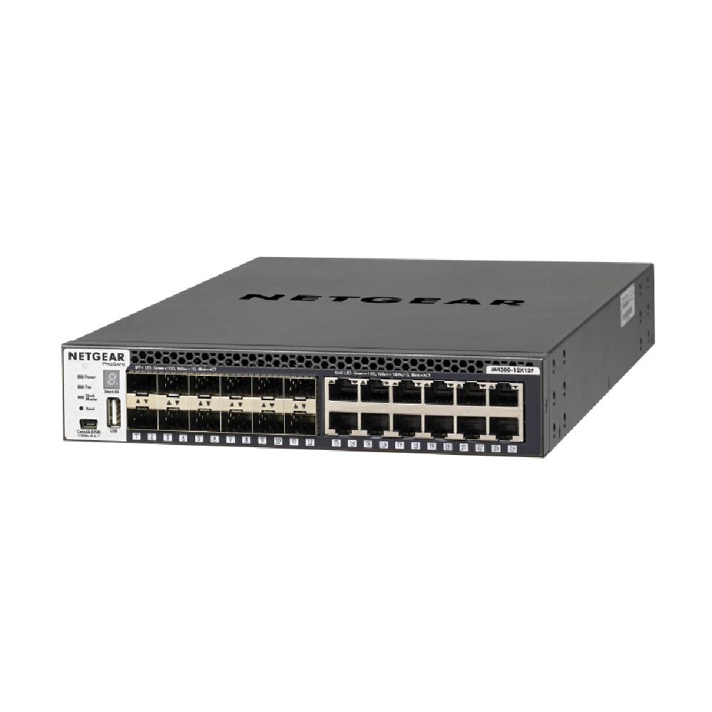 M4300-24XF(XSM4324FS) 24xSFP+ 10G L3スイッチ Netgear M4300 Stackable Managed Switch with 48x10G including