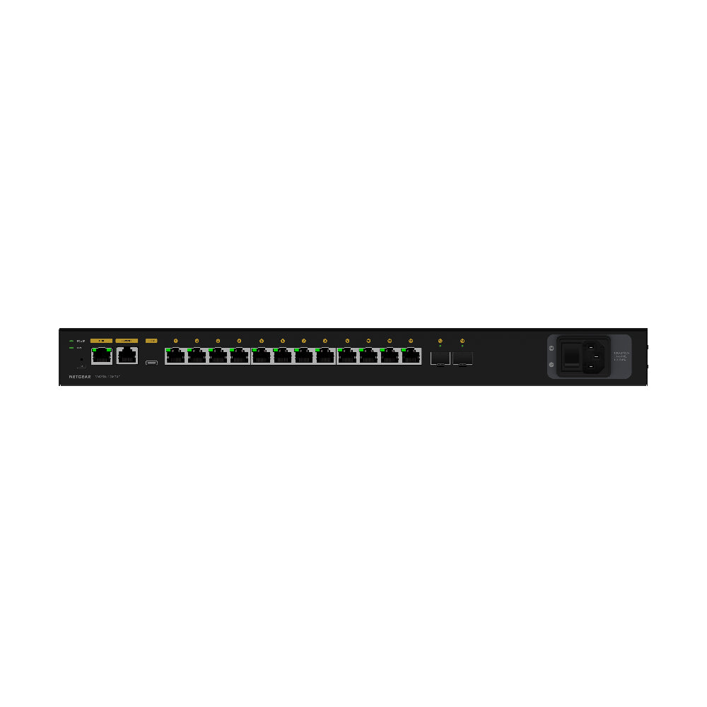 NETGEAR MSM4214X AV Line M4250-12M2XF 12x2.5G and 2xSFP+ Managed