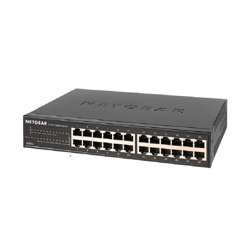 NETGEAR GS324v2 24-Port Gigabit Ethernet Unmanaged Switch