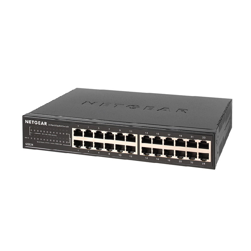 NETGEAR GS324v2 24-Port Gigabit Ethernet Unmanaged Switch